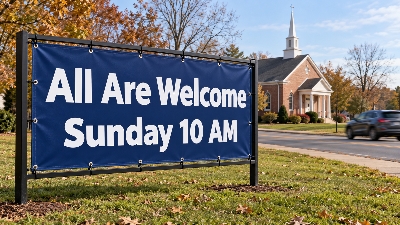 Church Sign Wording That Reads Well From a Moving Car