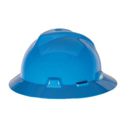 MSA V-Gard Full Brim Hard Hats