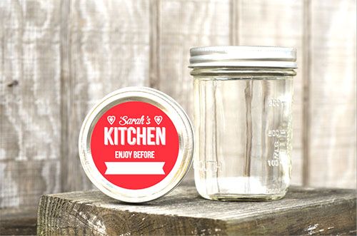 Mason Jar Label