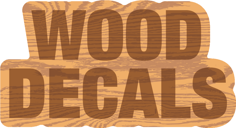 Wood Decal