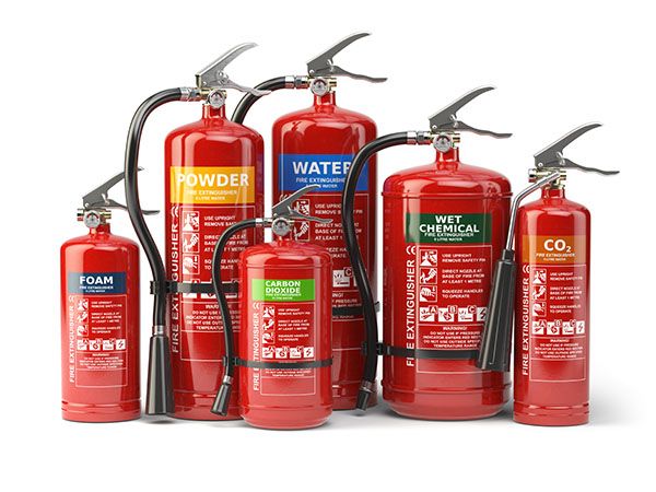 Permanent Fire Extinguisher Labels