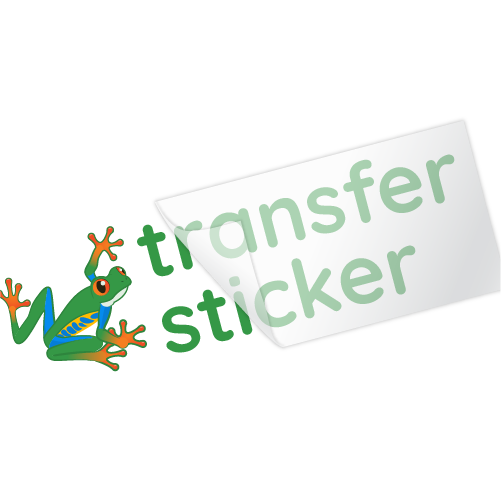 Transfer-cut Stickers