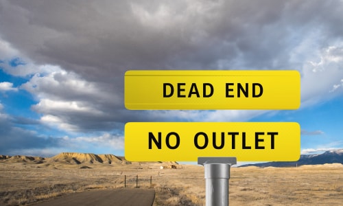 Dead End/No Outlet Signs | Streetsigns.com