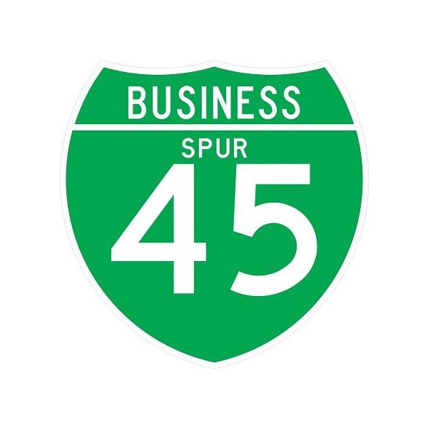 Interstate Business Spur Sign - M1-3  | Streetsigns.com