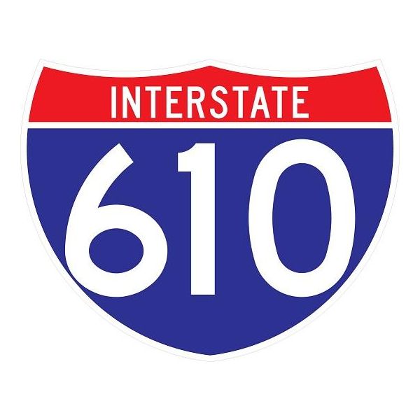 Interstate Route Sign 3 Digits - M1-1W | Streetsigns.com