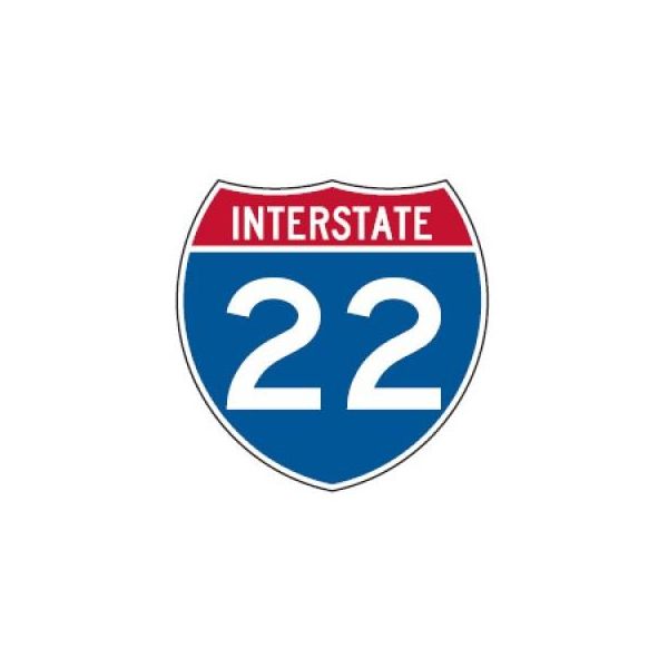 Interstate Route Sign - M1-1 | Streetsigns.com