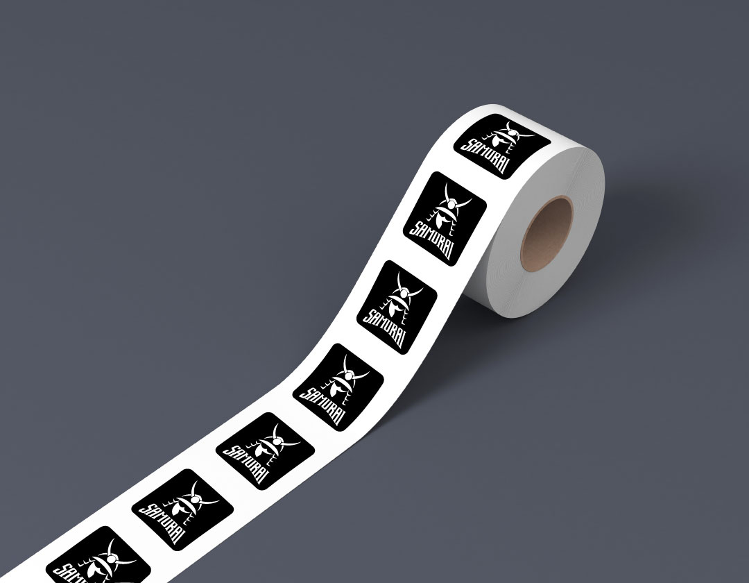 Square Roll Labels;