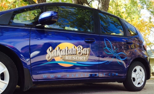 Custom Real Estate Vehicle Graphics from Signmax