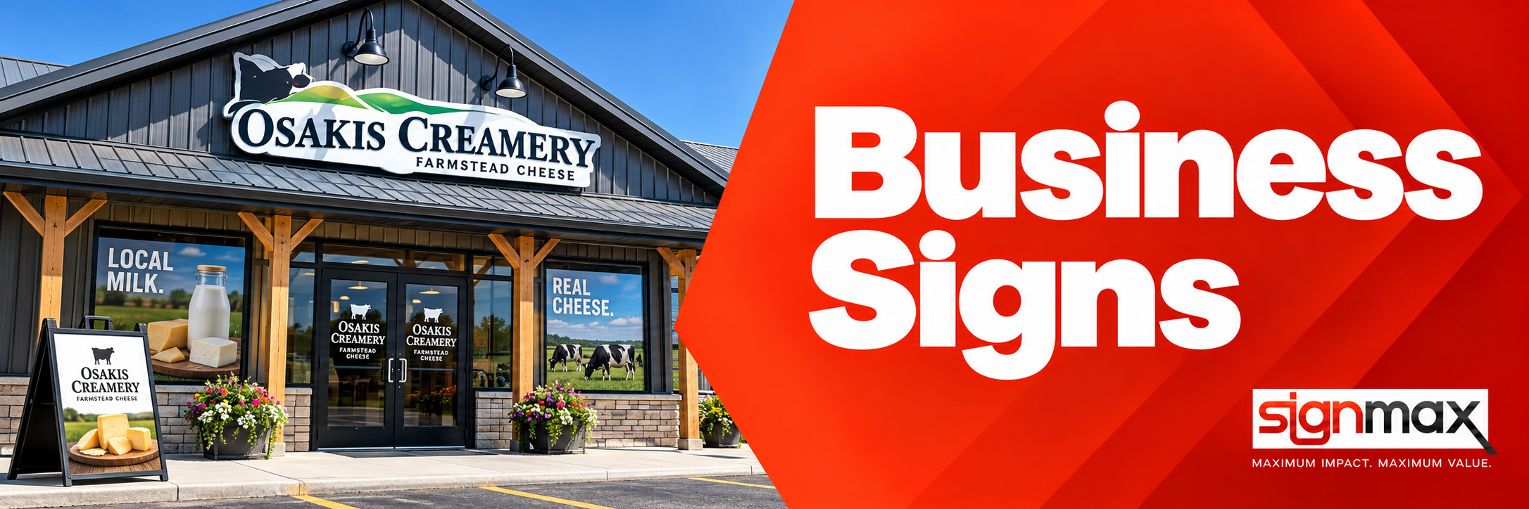 Custom Business Signs in Central Minnesota from Signmax