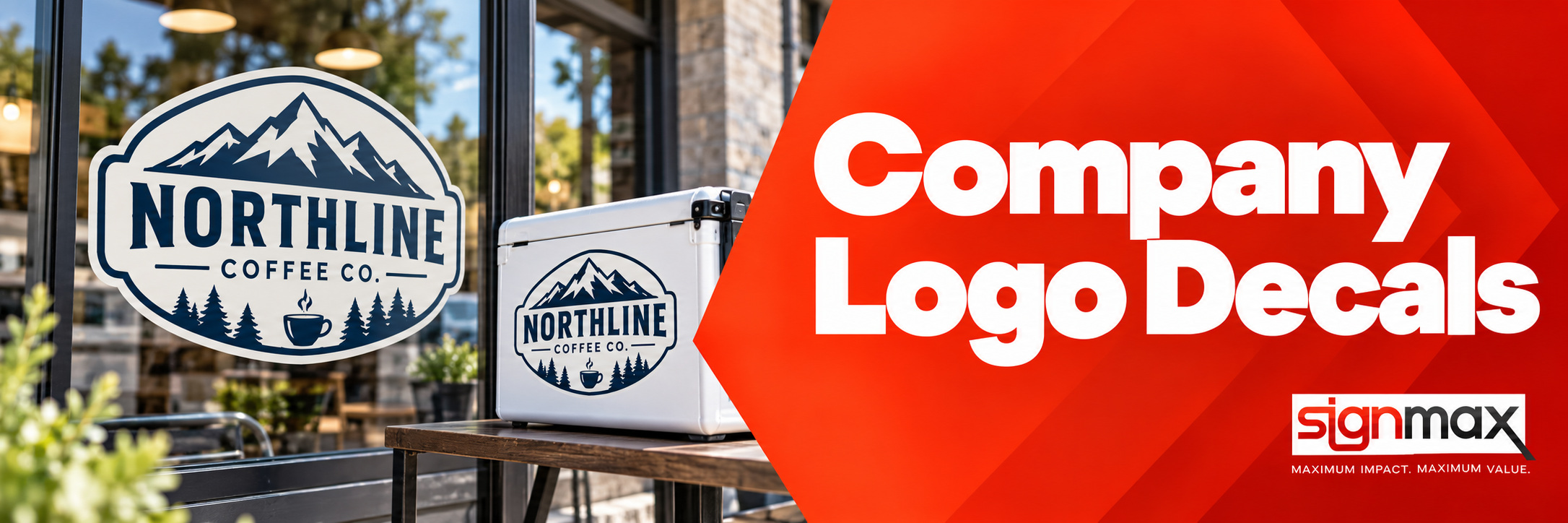 Custom Company Logo Decals from Signmax.com