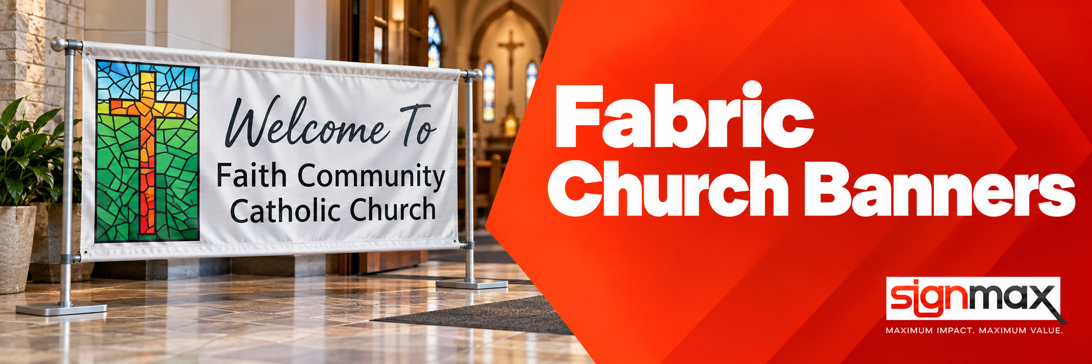 Fabric Church Banners | Signmax.com
