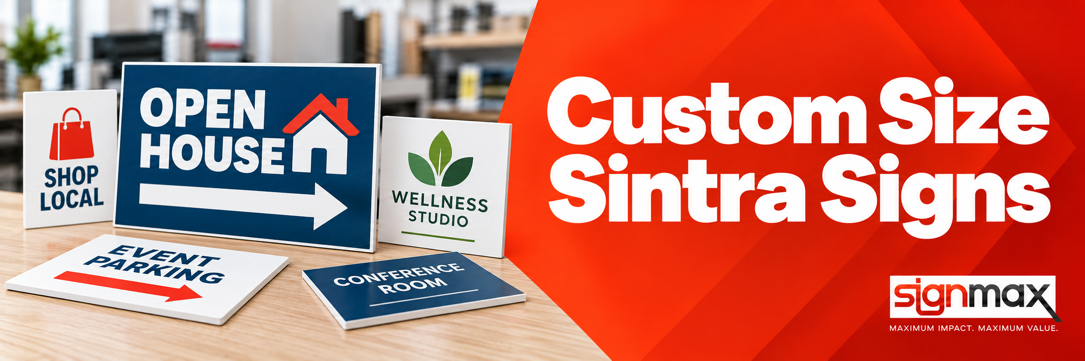 Sintra Signs - Custom Sign Sizes | Banners.com