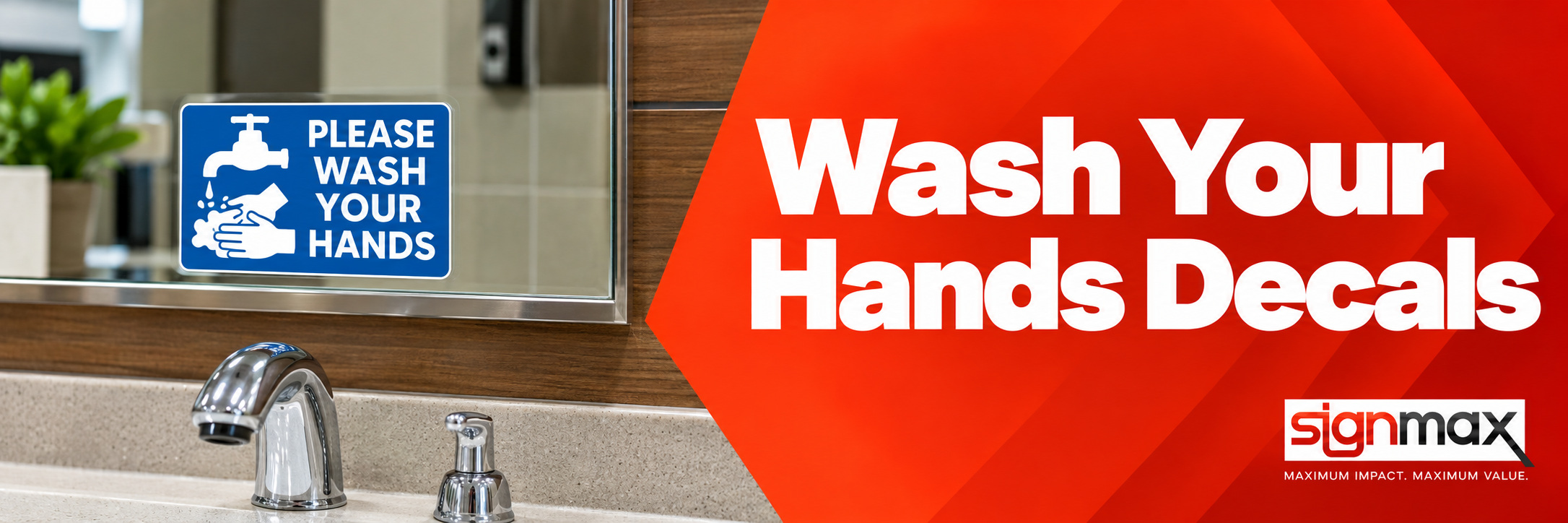 Wash Your Hands Decals